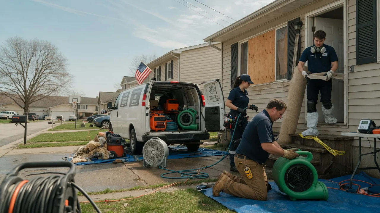 Water Damage Restoration in Rio Grande, OH near me